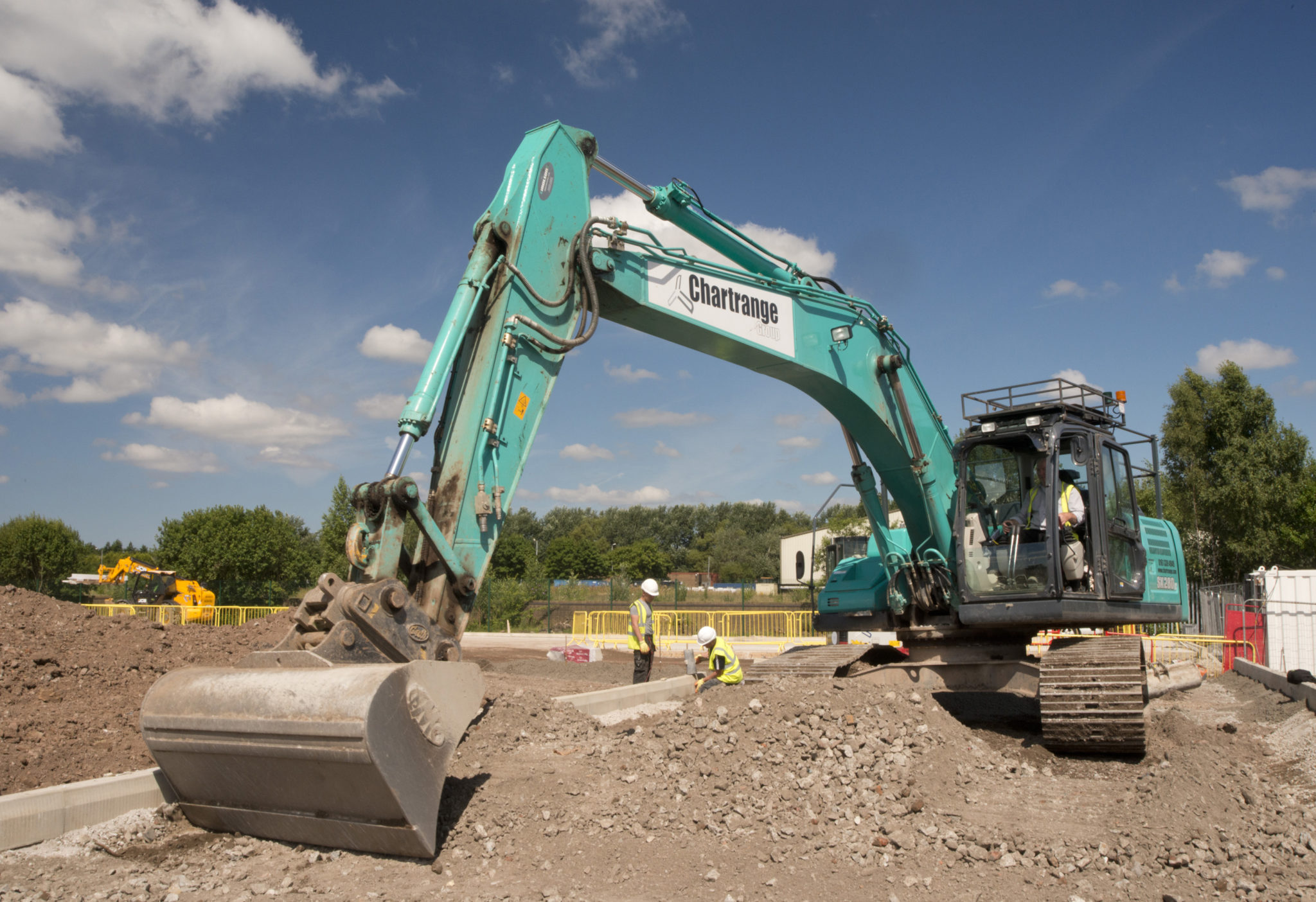 Photo of remediation works